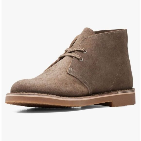Clark’s Men’s Buschacre 3 Chukka Boot Sand Waxy Tan Suede Size 10.5 - Picture 1 of 8